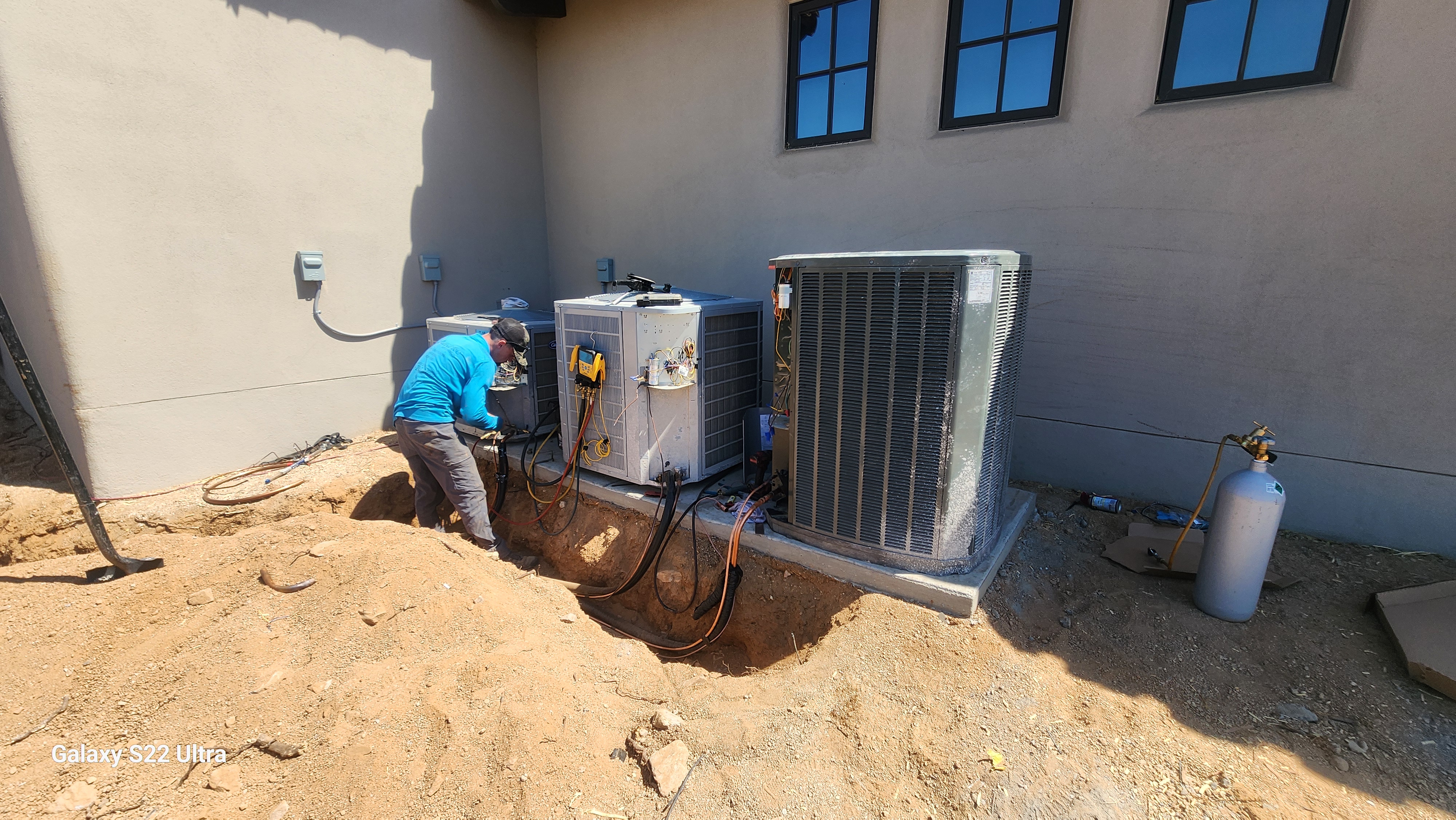 Commercial plumbing and mechanical installation